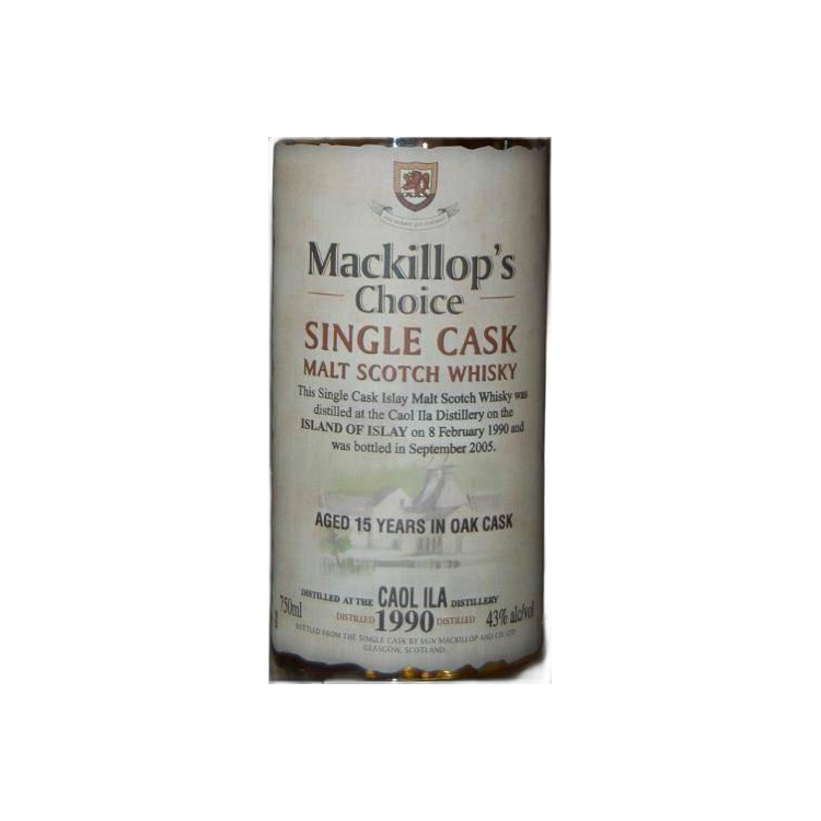 Caol Ila Single Cask 1990 15 Years Single Malt Whisky