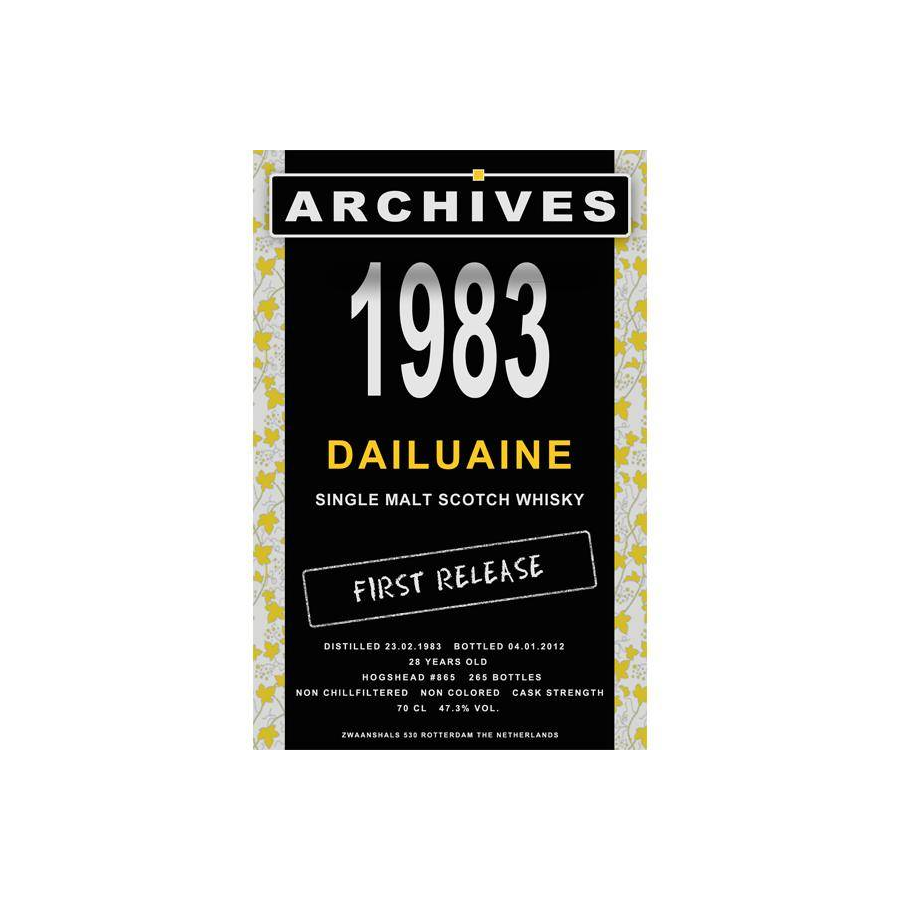 Dailuaine 1983 28 Years Single Malt Whisky 2