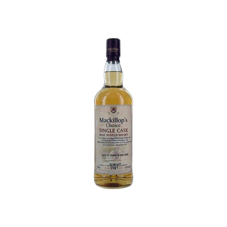 The Glenlivet Single Cask 1987 17 Years Single Malt Whisky