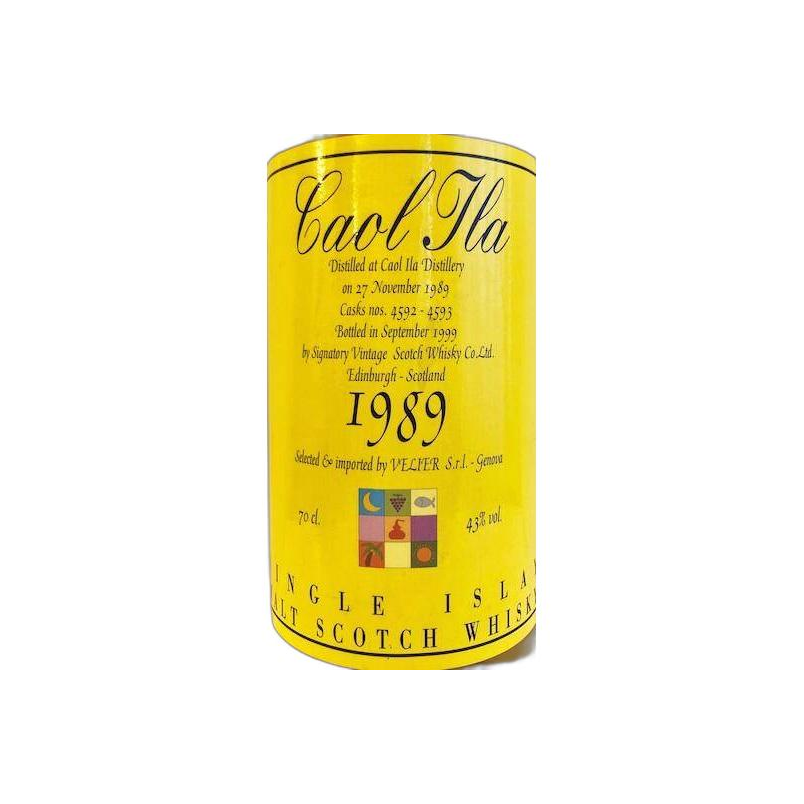Caol Ila 1989 9 Years Single Malt Whisky