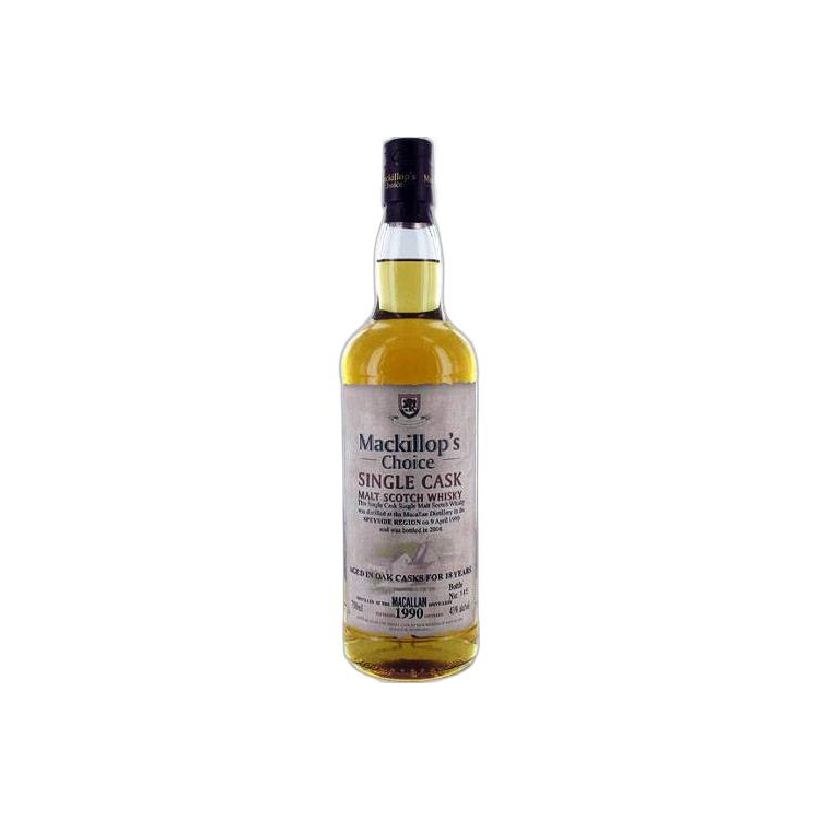 The Macallan Single Cask 1990 18 Years Single Malt Whisky