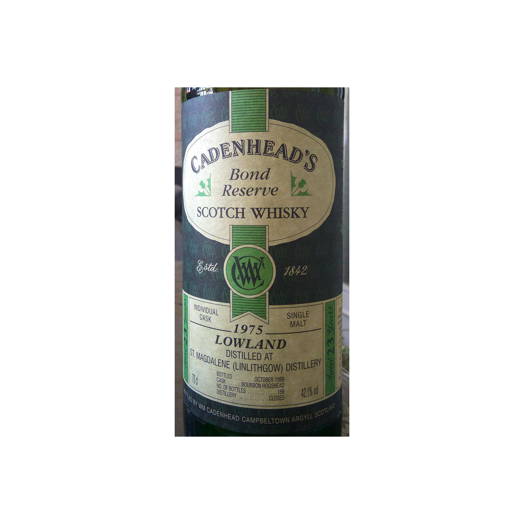 St. Magdalene 1975 23 Years Single Malt Whisky 2