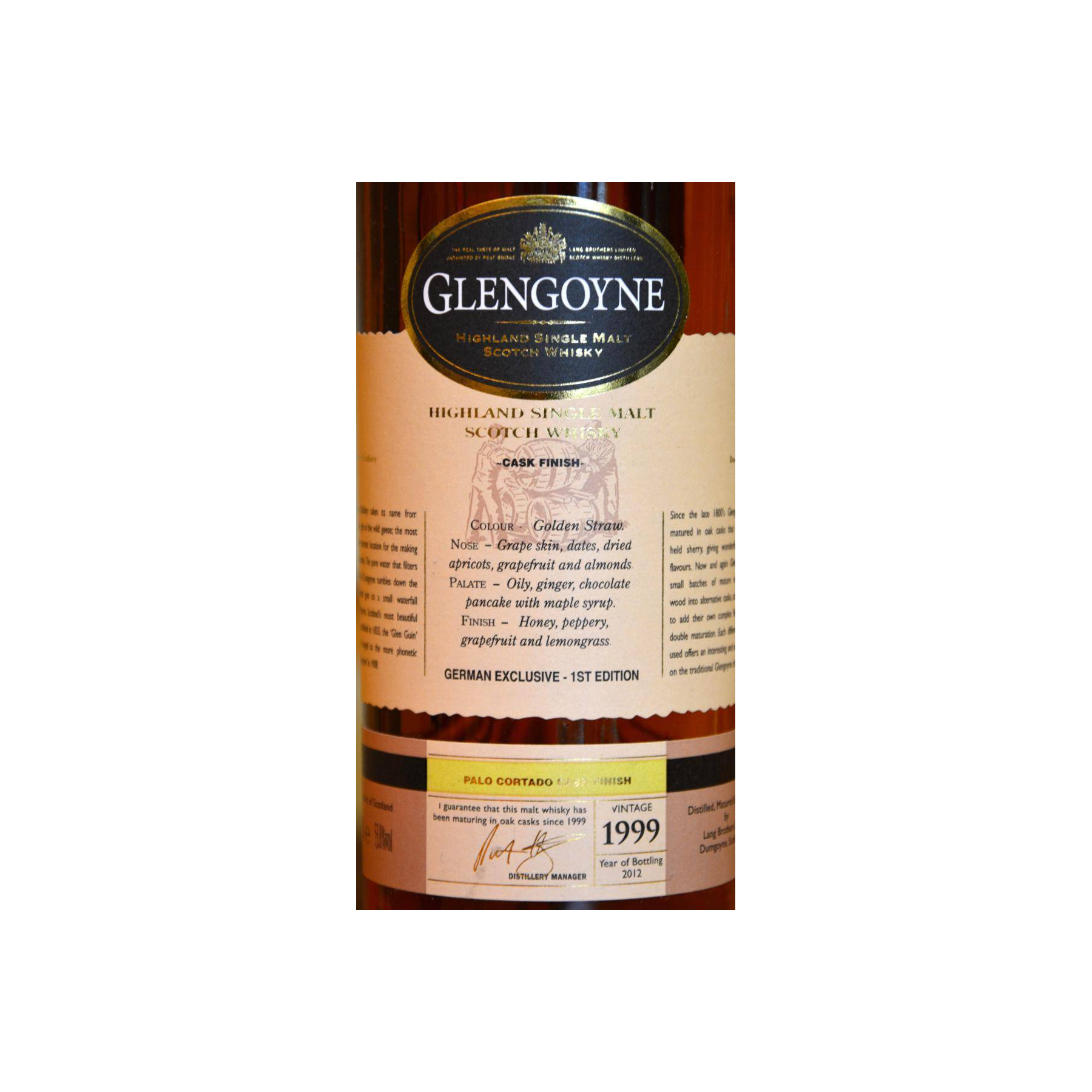 Glengoyne 1999 13 Years Single Malt Whisky 2