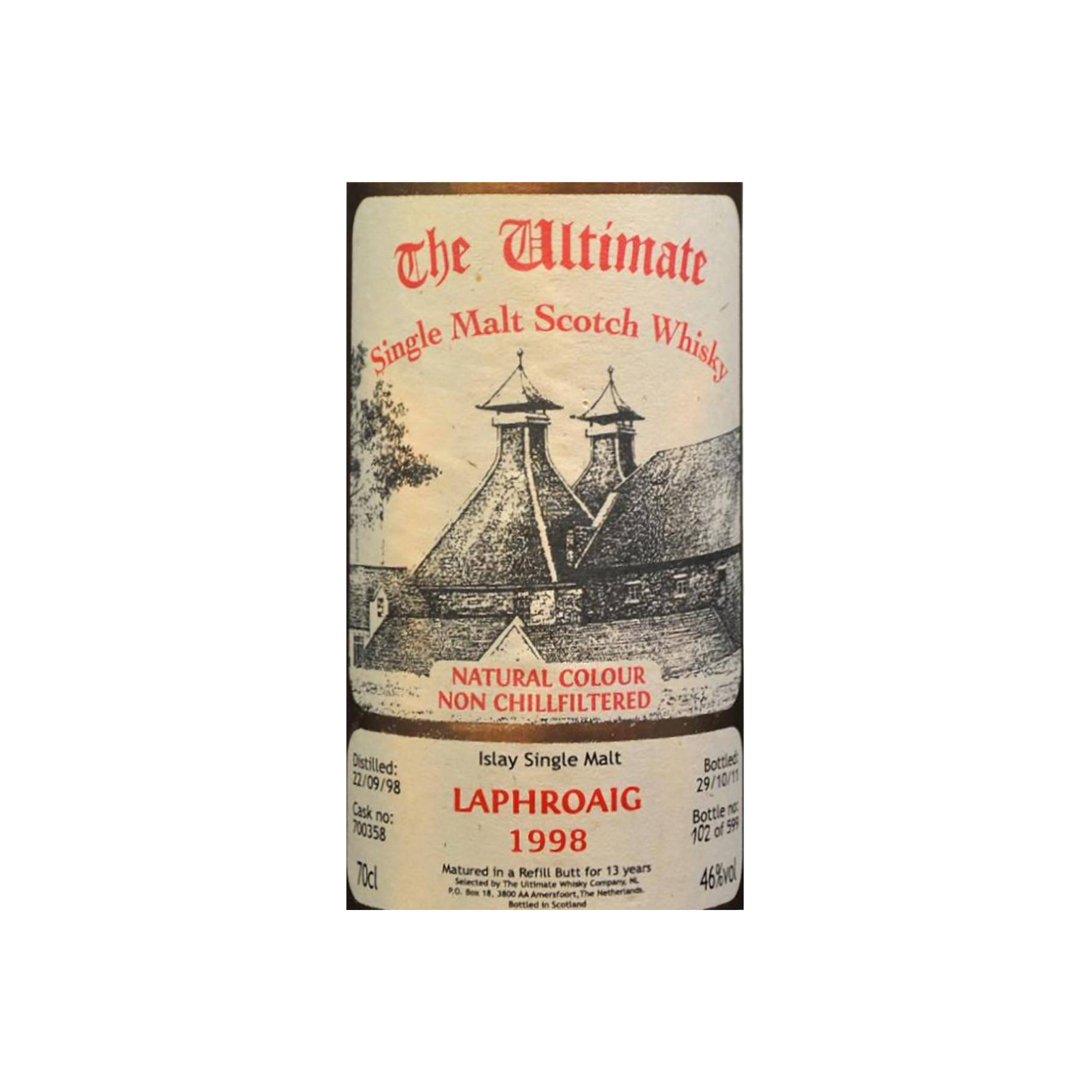 Laphroaig The Ultimate 1998 13 Years Single Malt Whisky 2