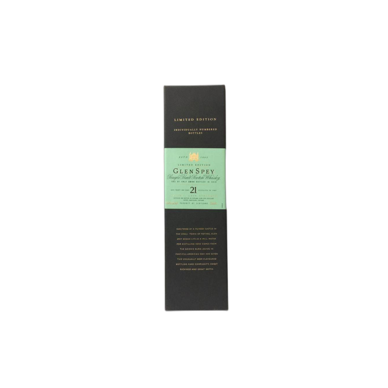 Glen Spey 1989 21 Years Single Malt Whisky 3