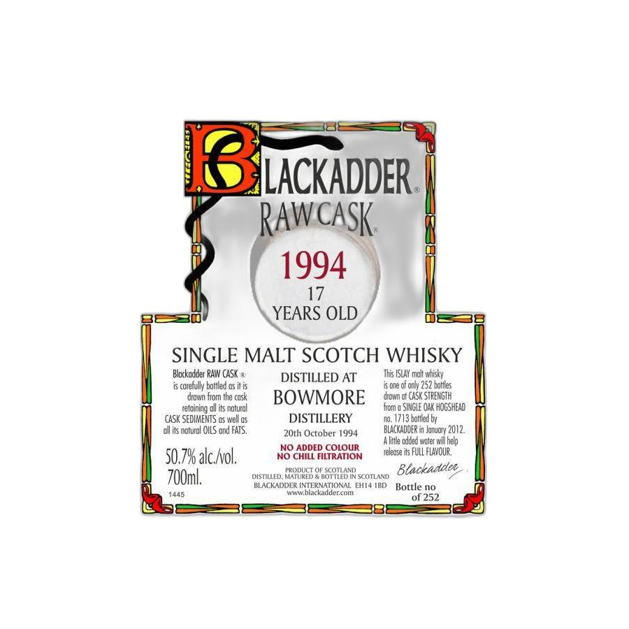 Bowmore Raw Cask 1994 17 Years Single Malt Whisky 2