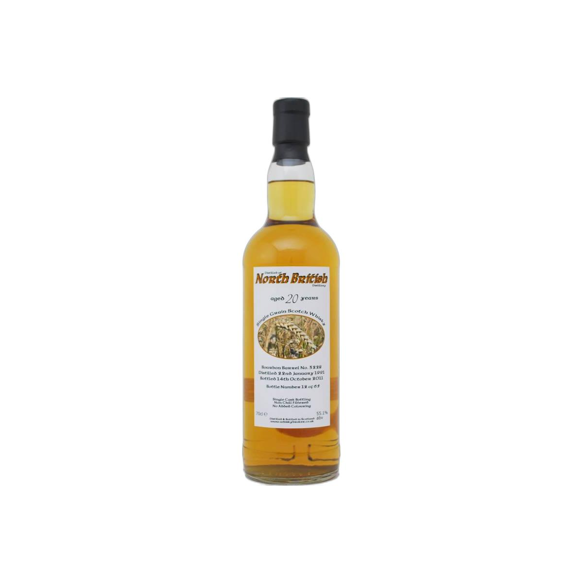 North British 1991 20 Years Single Grain Whisky