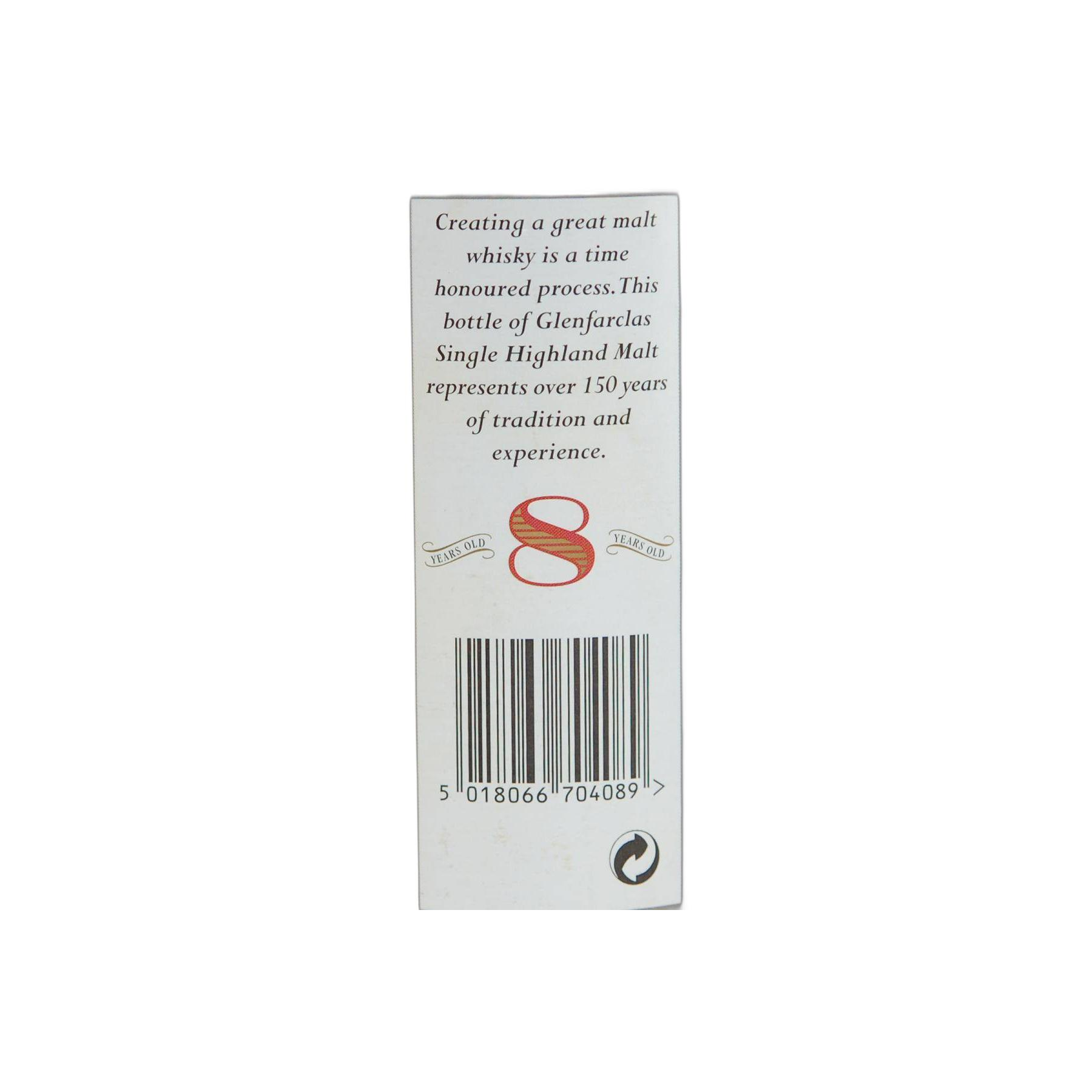 Glenfarclas 8 Years Single Malt Whisky 3