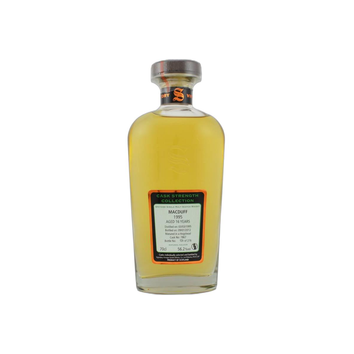 Macduff Cask Strength Collection 1995 16 Years Single Malt Whisky