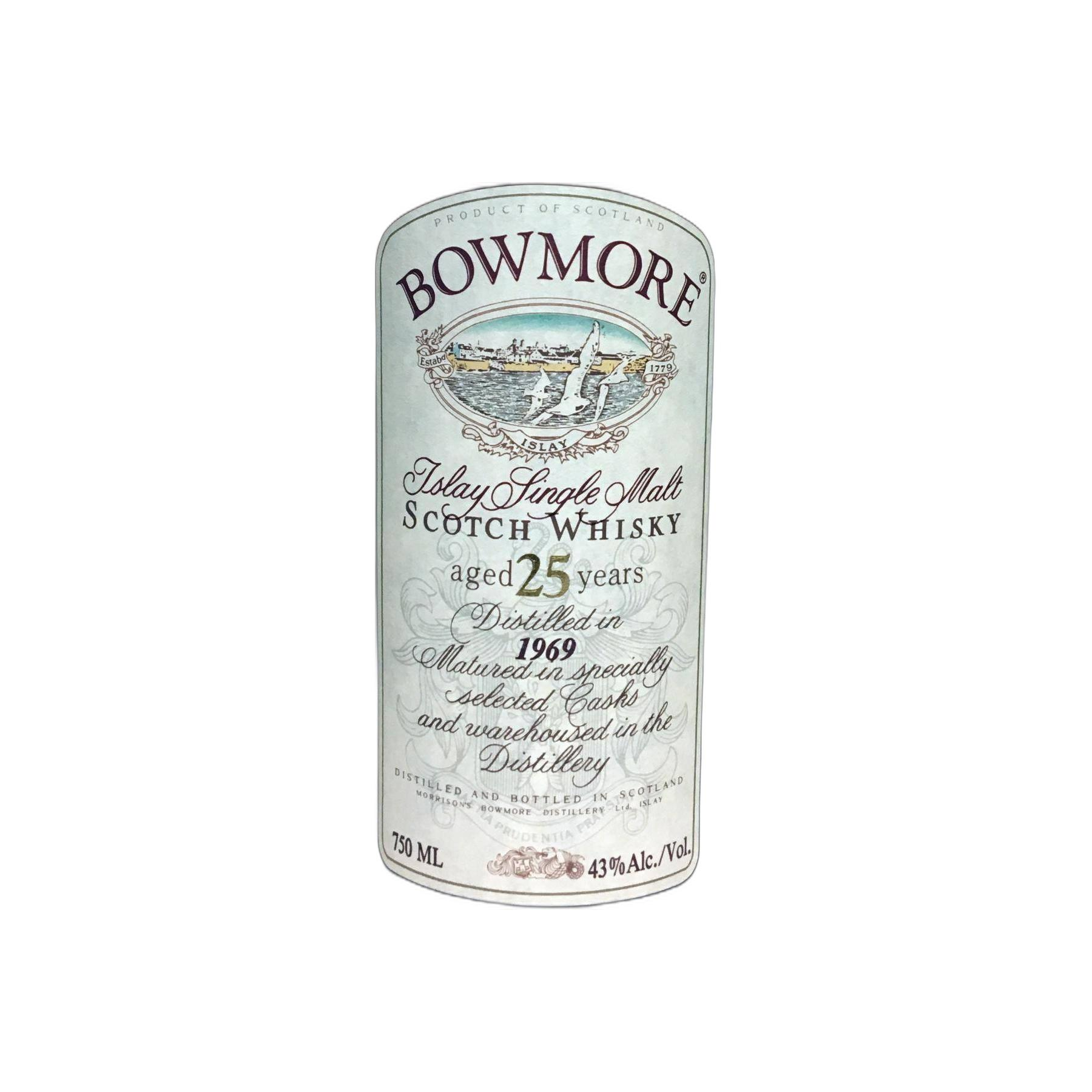 Bowmore 1969 25 Years Single Malt Whisky 2