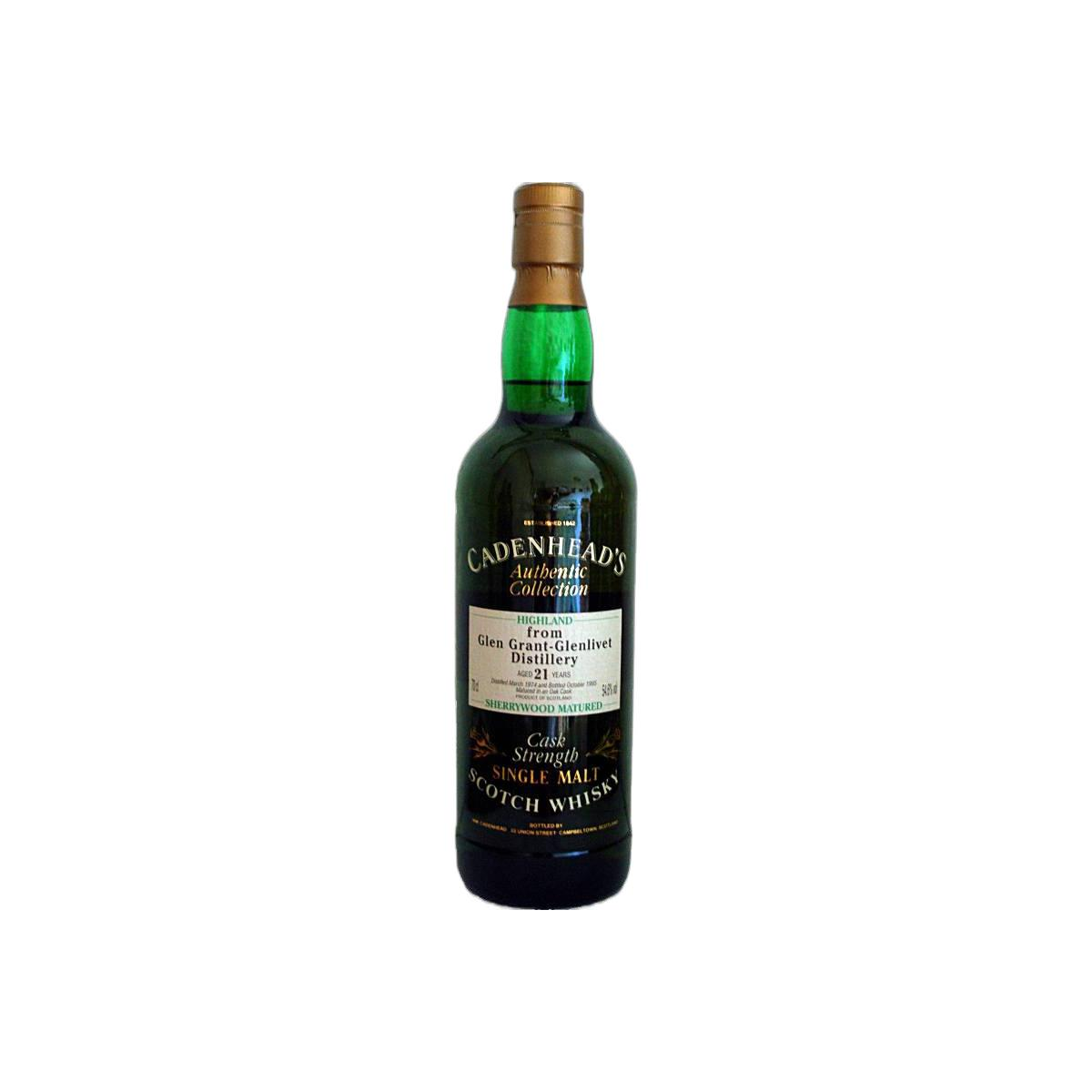 Glen Grant Authentic Collection 1974 21 Years Single Malt Whisky