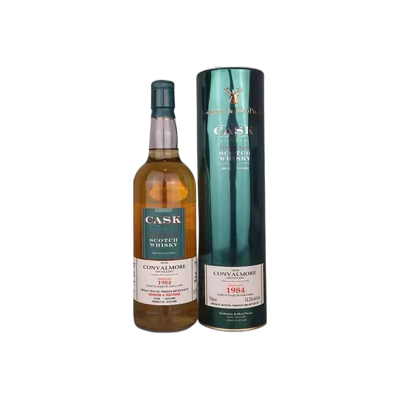 Convalmore Cask Strength Collection 1984 22 Years Single Malt Whisky