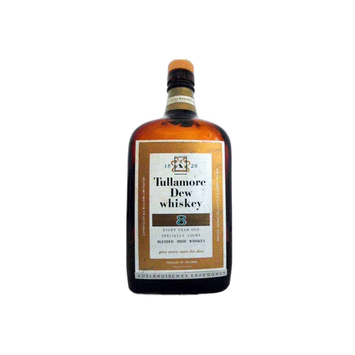 Tullamore Dew 8 Years Blended Whisky