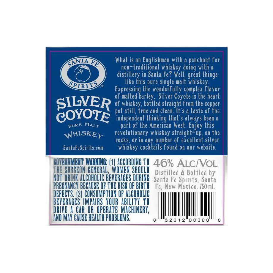 Silver Coyote Pure Malt Whiskey 2