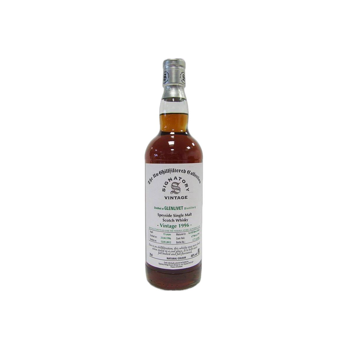 The Glenlivet The Un-Chillfiltered Collection 1996 15 Years Single Malt Whisky 2