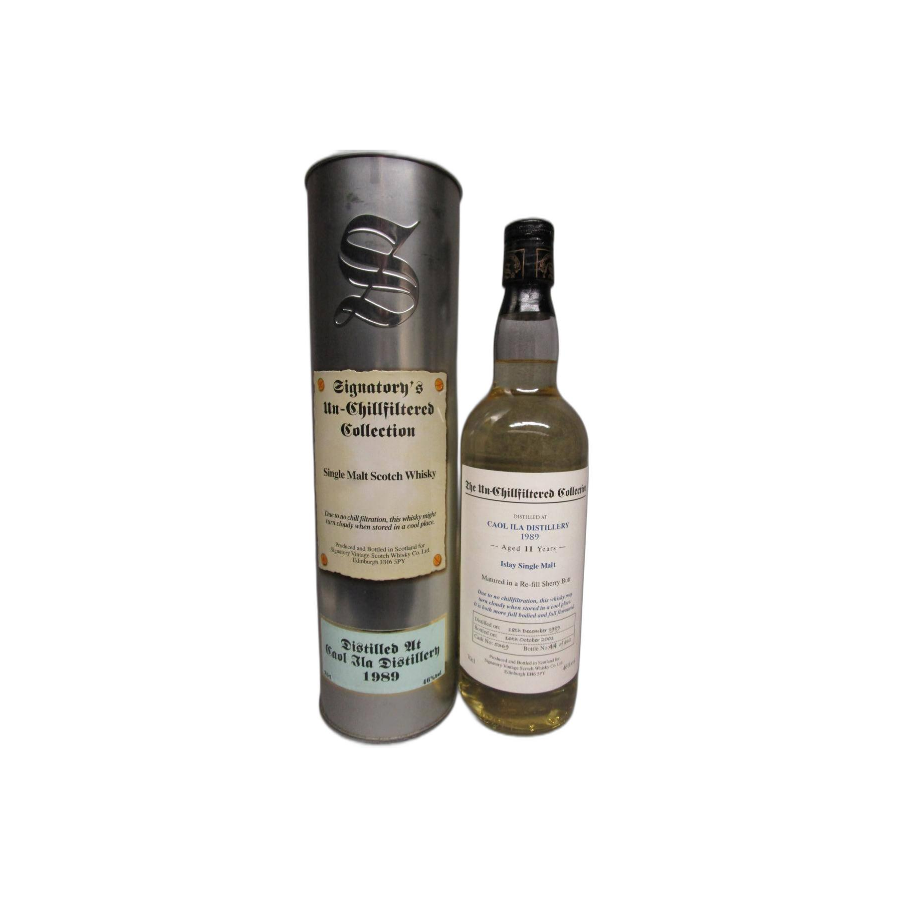 Caol Ila The Un-Chillfiltered Collection 1989 12 Years Single Malt Whisky 2