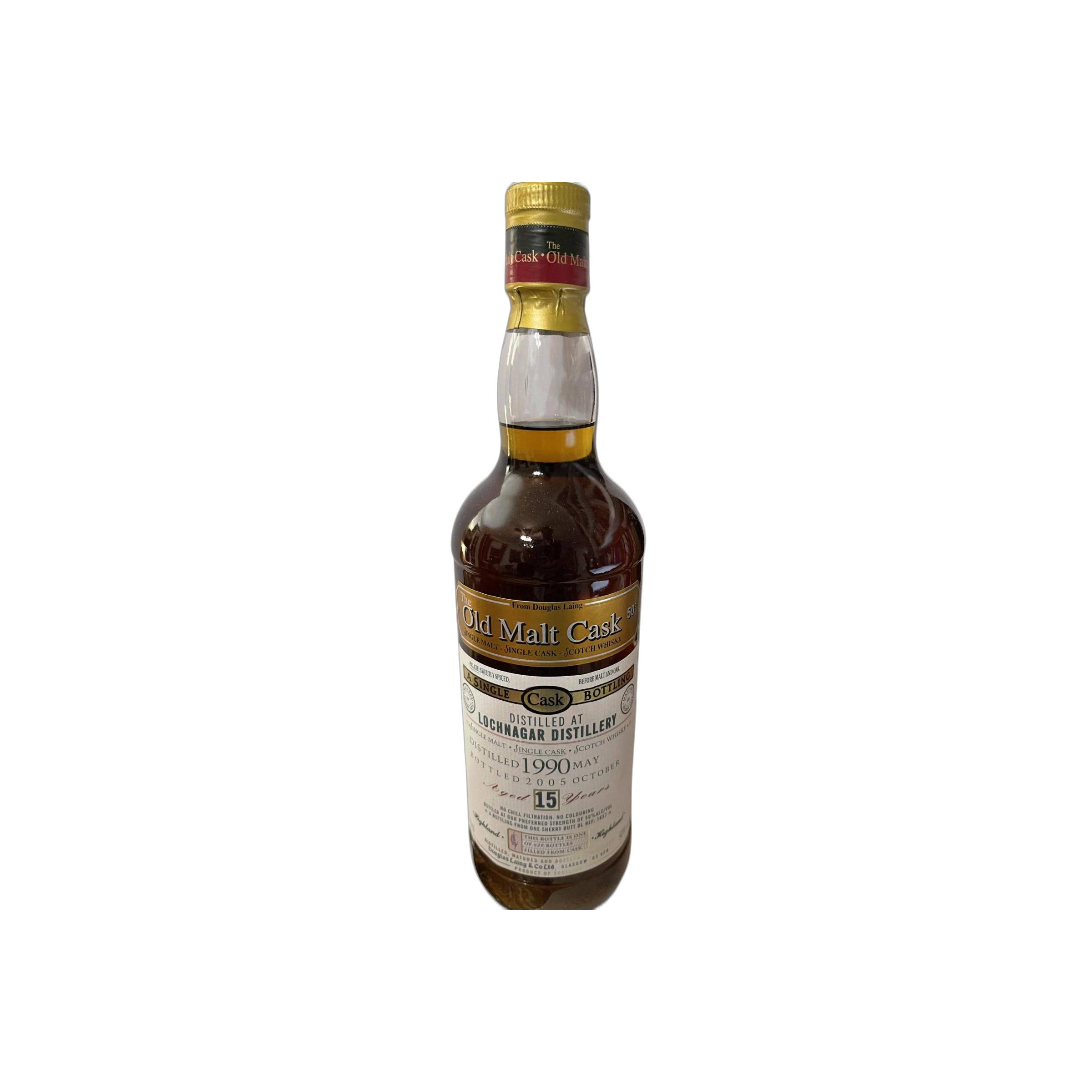 Royal Lochnagar Old Malt Cask 1990 15 Years Single Malt Whisky