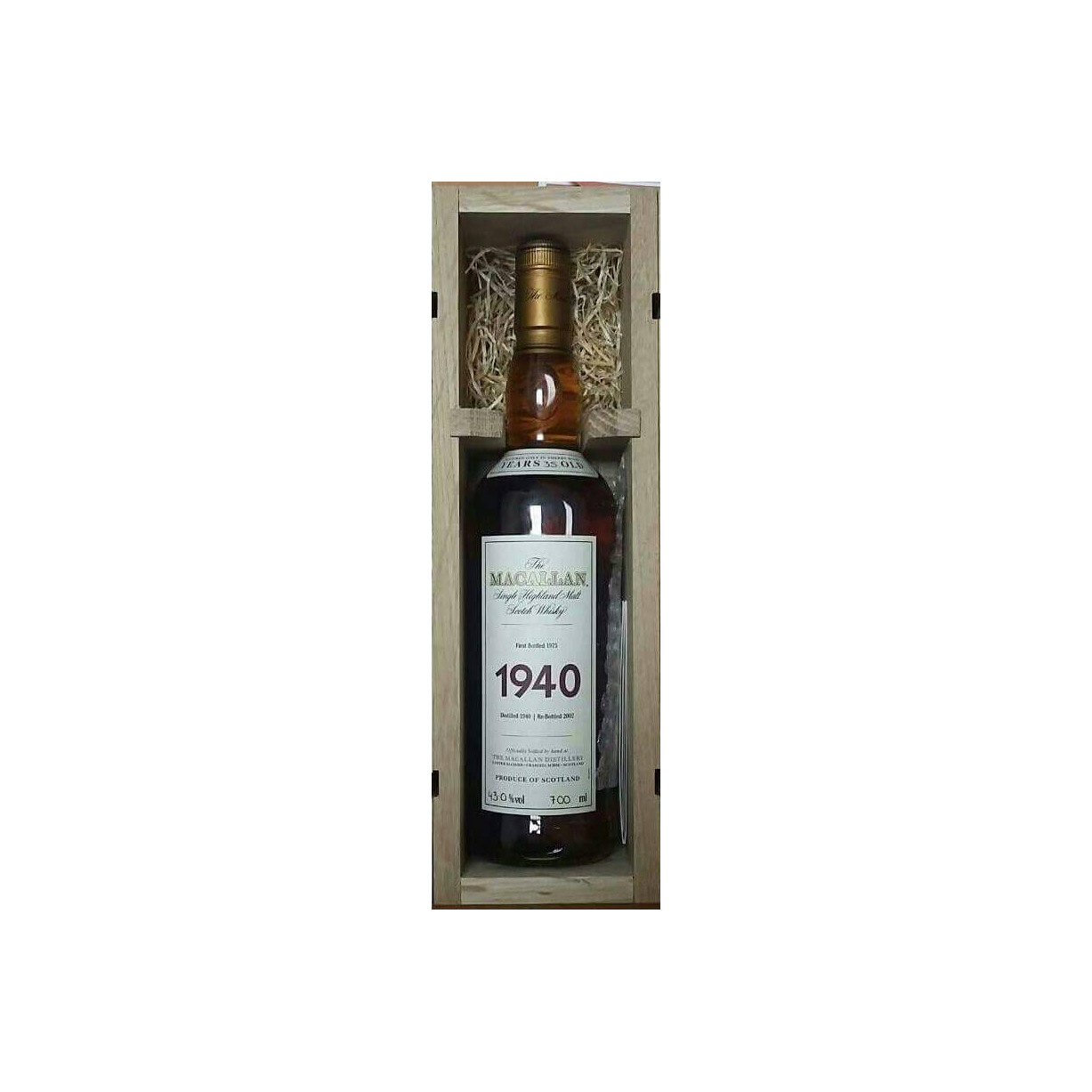 The Macallan 1940 35 Years Single Malt Whisky