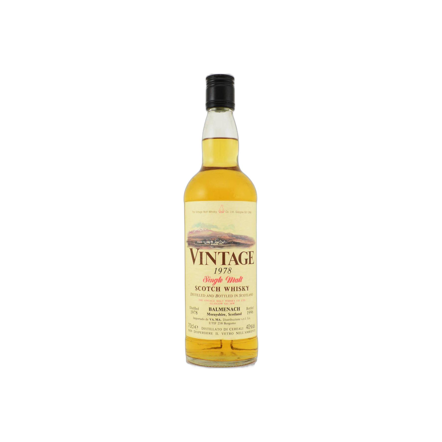 Balmenach 1978 18 Years Single Malt Whisky