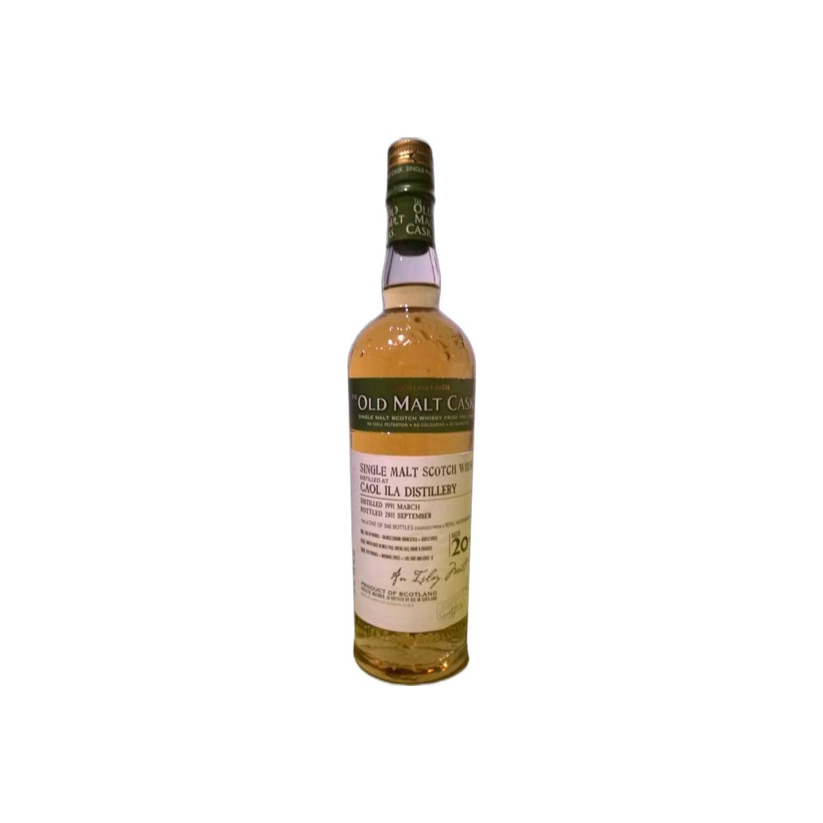 Caol Ila Old Malt Cask 1991 20 Years Single Malt Whisky