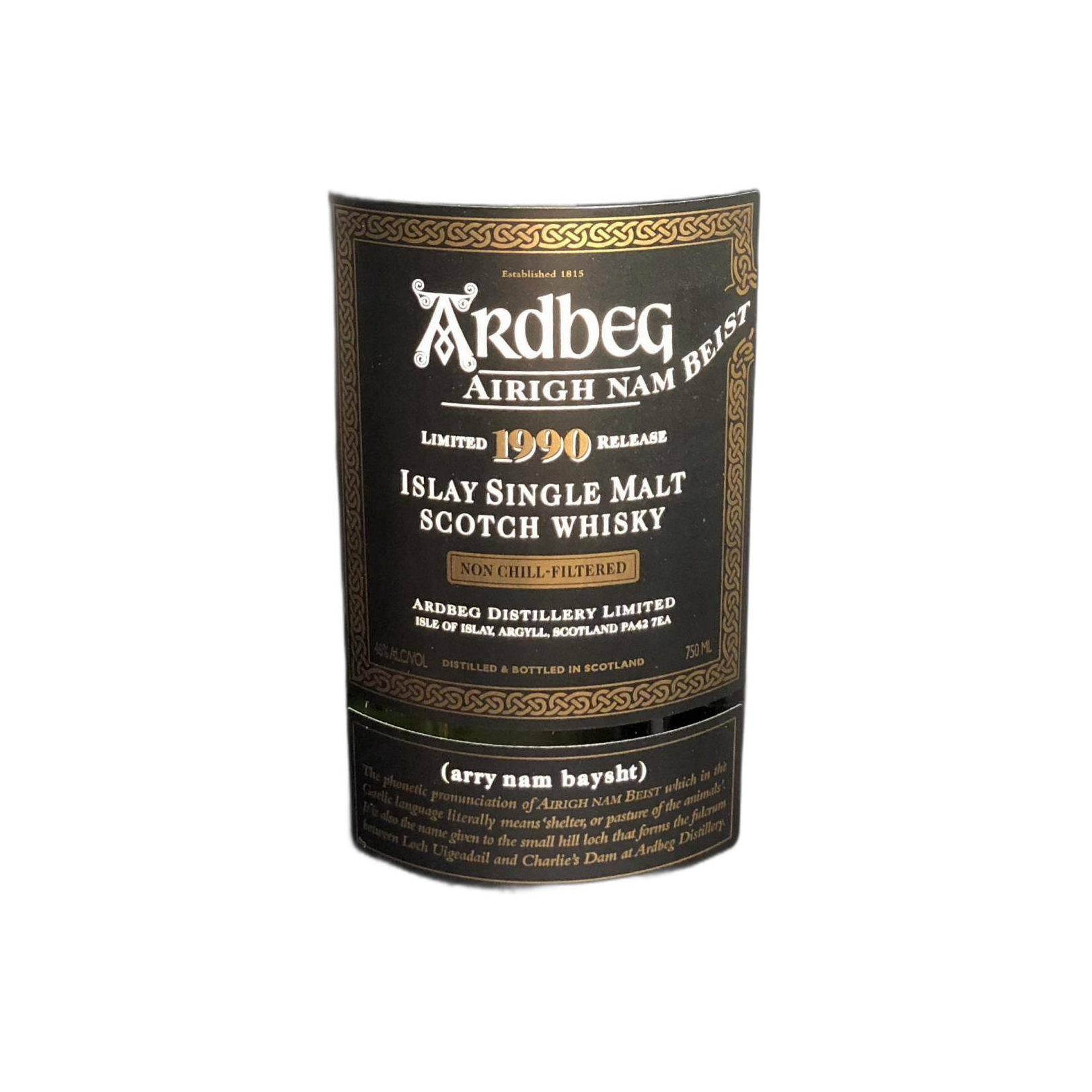 Ardbeg 1990 16 Years Single Malt Whisky 2