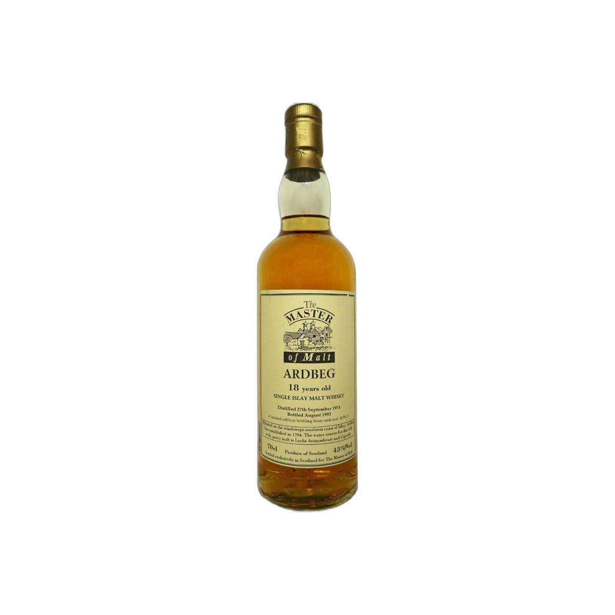 Ardbeg 1974 18 Years Single Malt Whisky