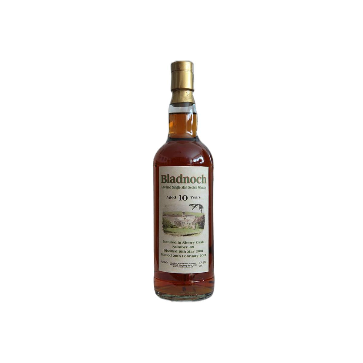 Bladnoch 2001 10 Years Single Malt Whisky