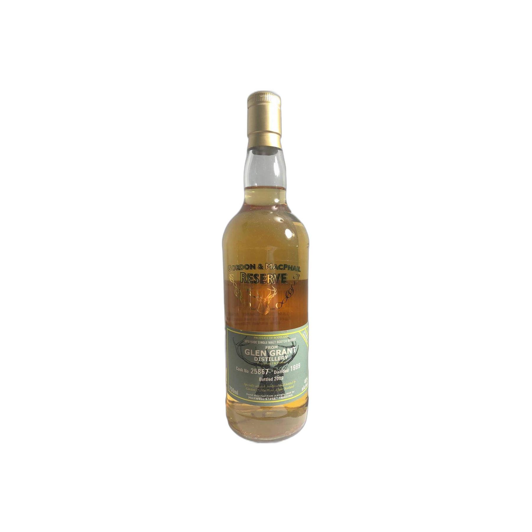 Glen Grant Reserve 1989 19 Years Single Malt Whisky