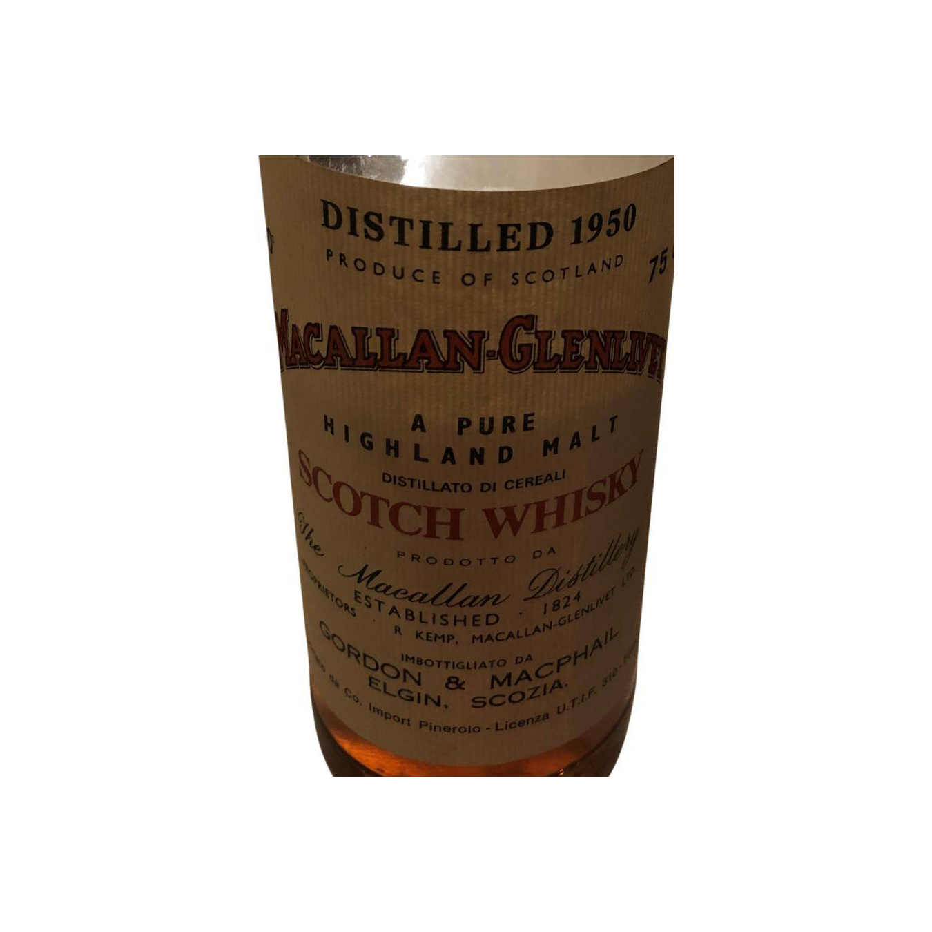 The Macallan 1950 33 Years Single Malt Whisky