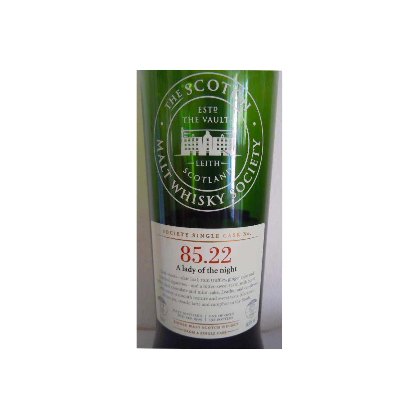 The Scotch Malt Whisky Society 1999 12 Years Single Malt Whisky
