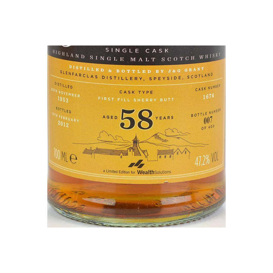 Glenfarclas Single Cask 1953 58 Years Single Malt Whisky 2