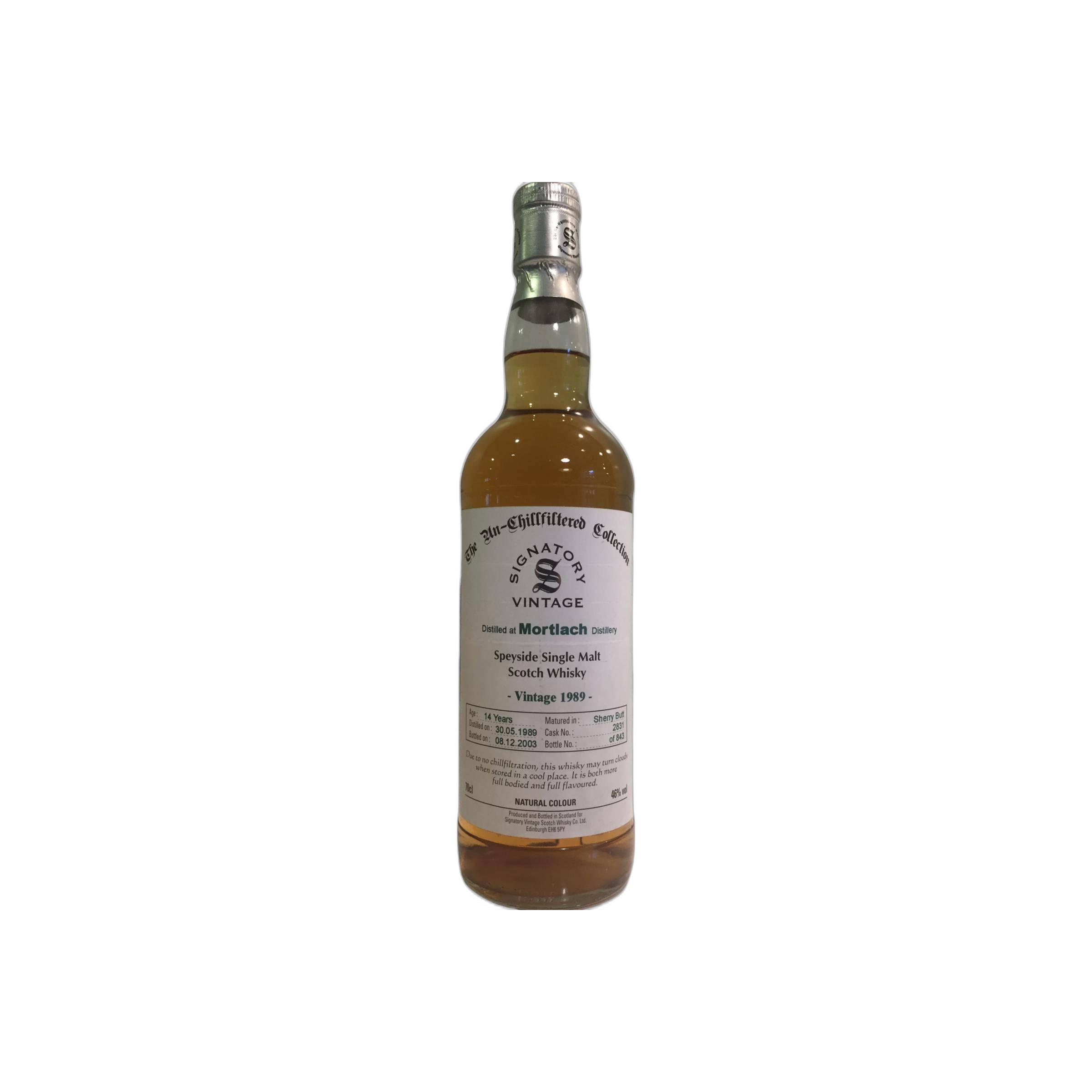 Mortlach The Un-Chillfiltered Collection 1989 14 Years Single Malt Whisky