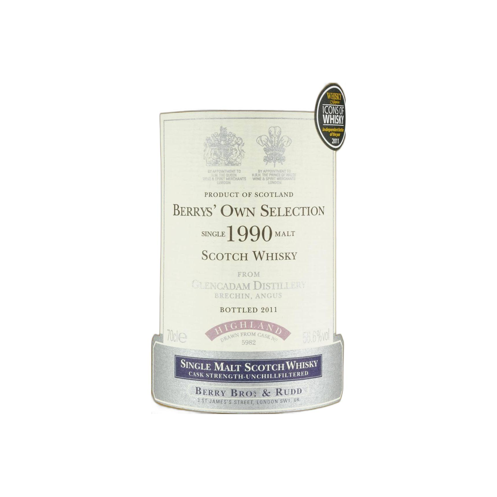 Glencadam 1990 21 Years Single Malt Whisky 2