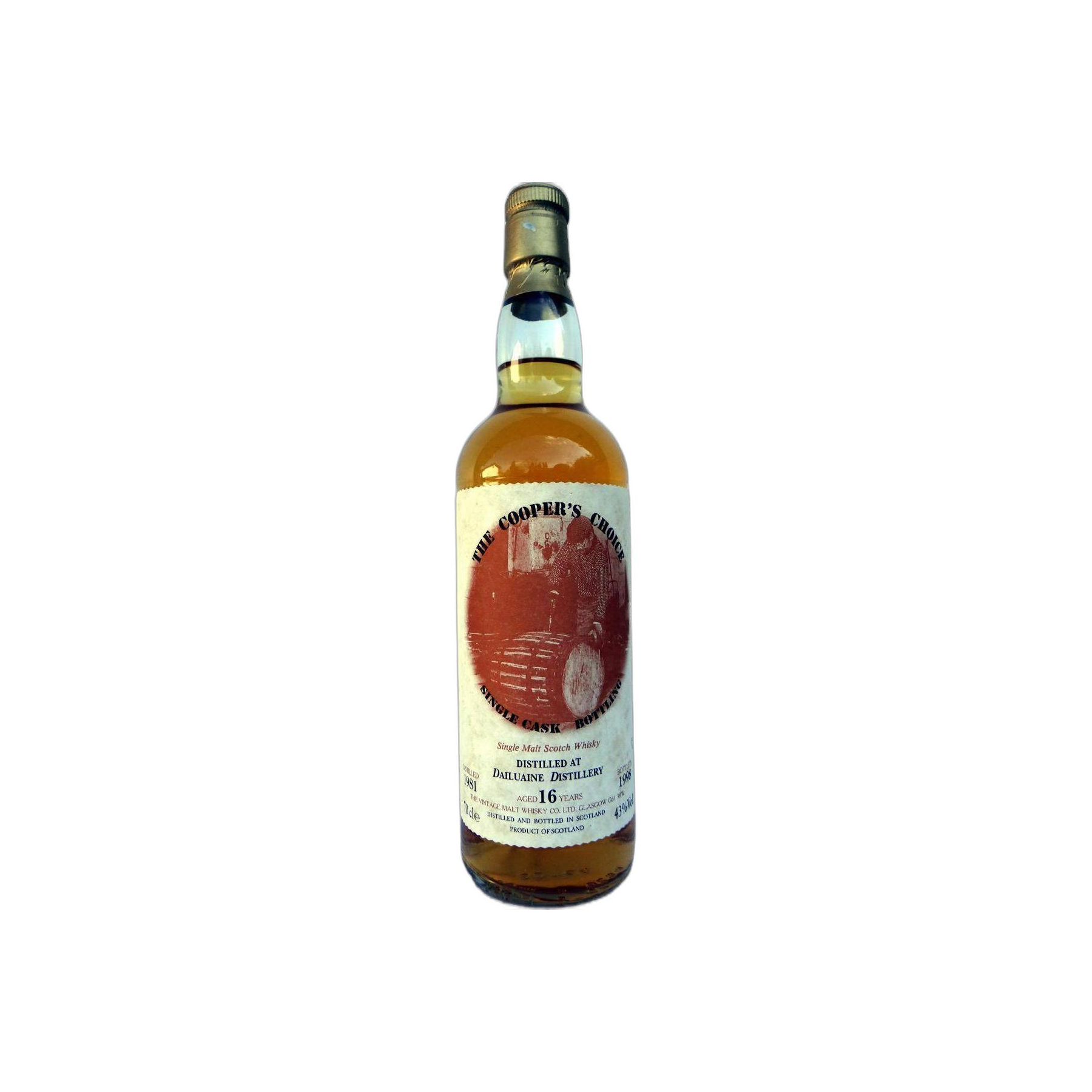 Dailuaine The Cooper's Choice 1981 16 Years Single Malt Whisky