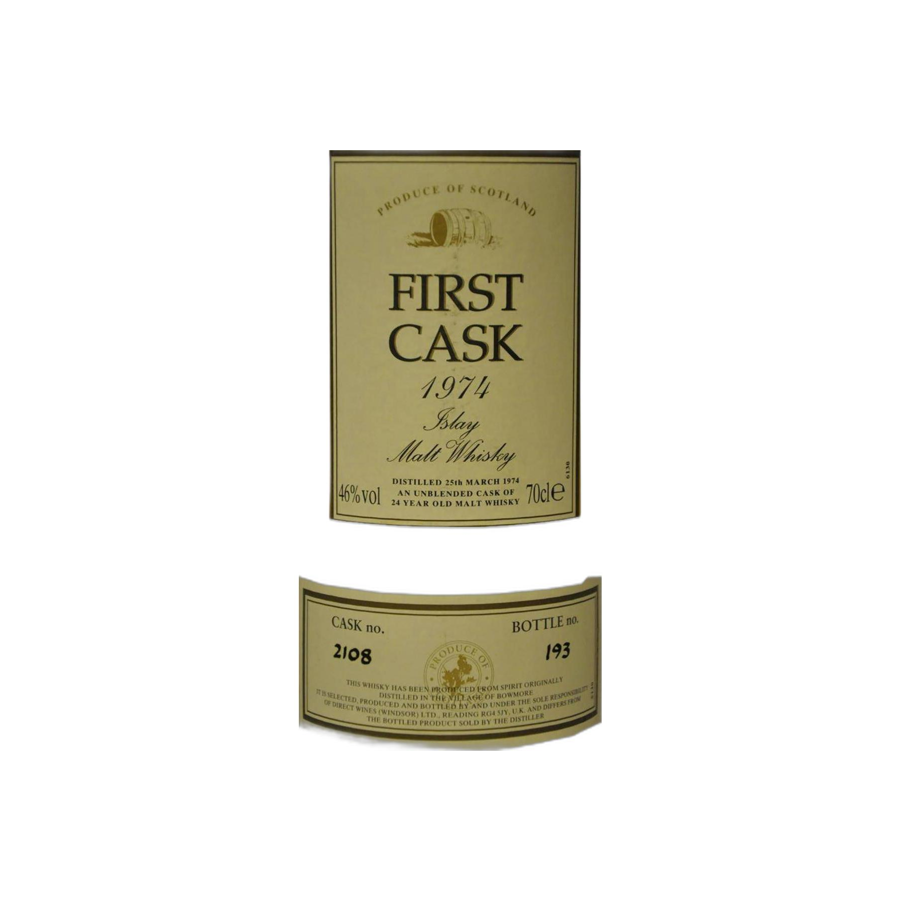 Bowmore 1974 24 Years Single Malt Whisky 2
