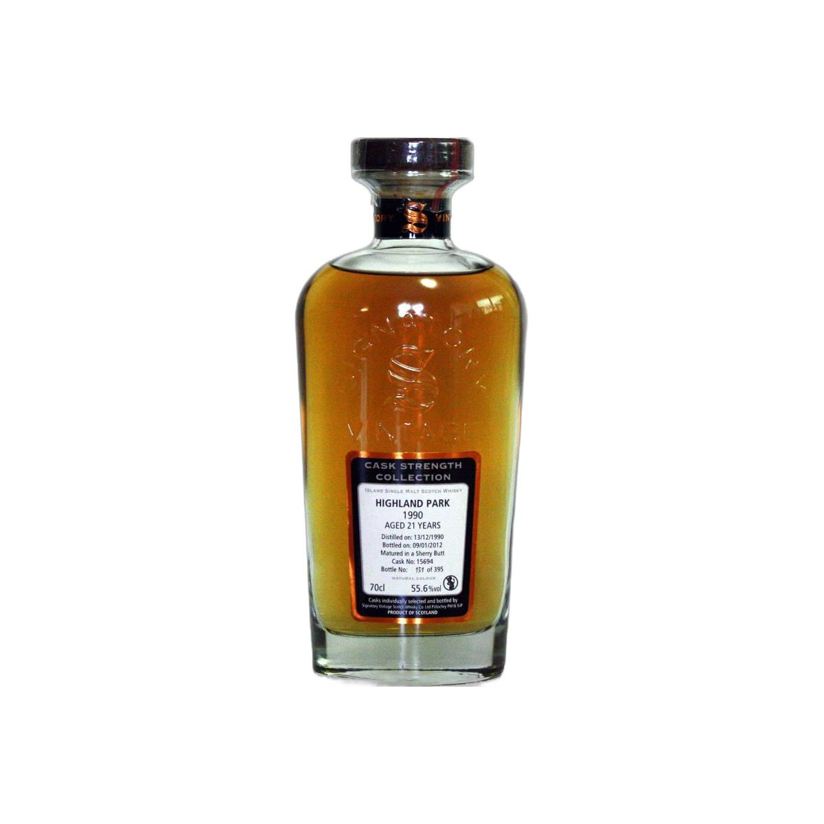 Highland Park Cask Strength Collection 1990 21 Years Single Malt Whisky