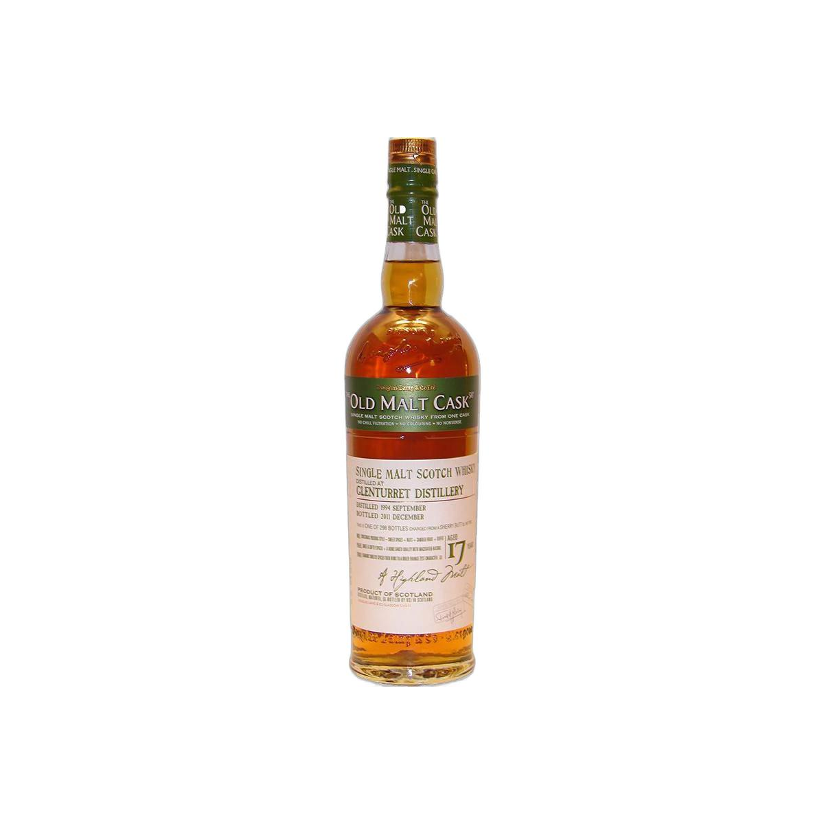 The Glenturret Old Malt Cask 1994 17 Years Single Malt Whisky