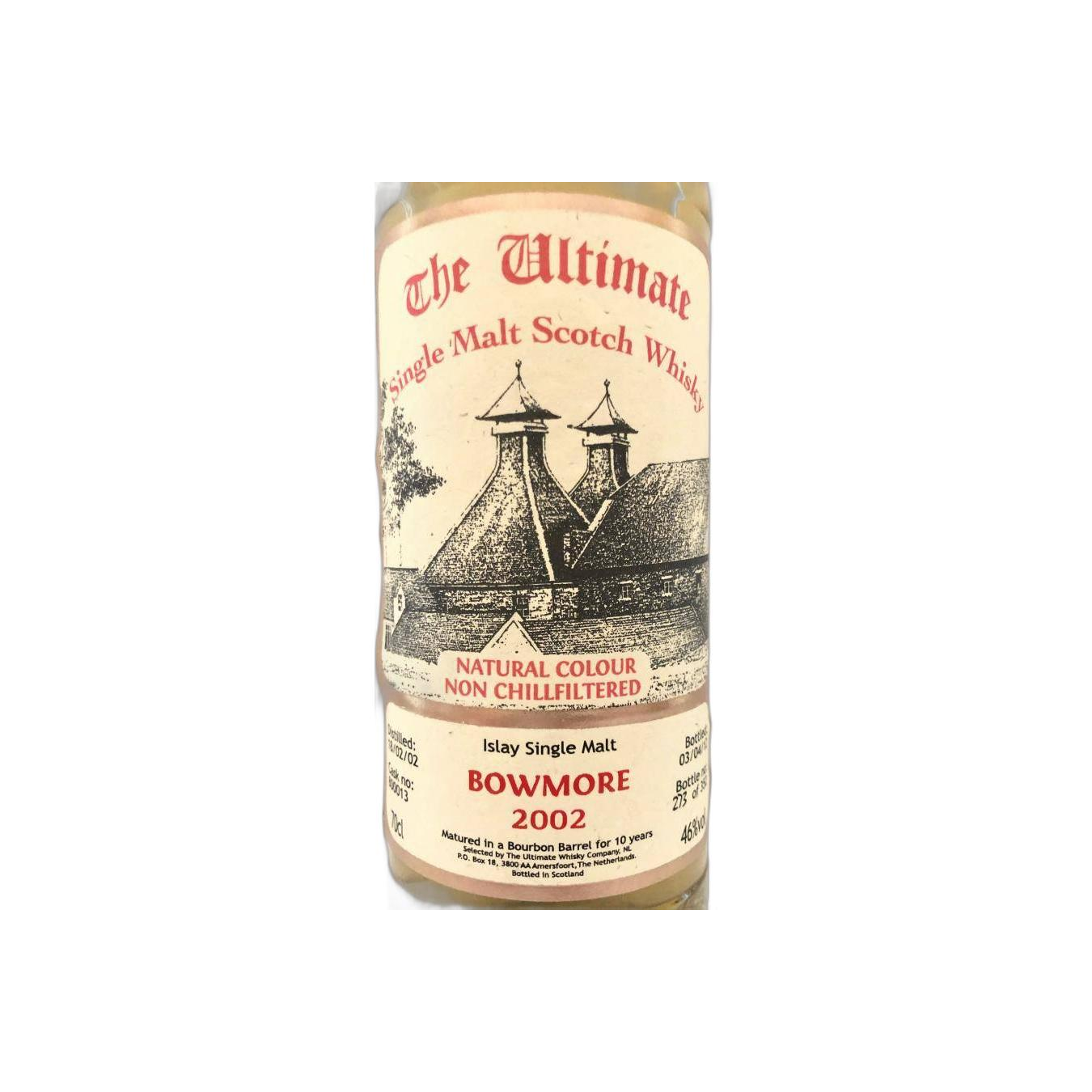 Bowmore The Ultimate 2002 10 Years Single Malt Whisky 3