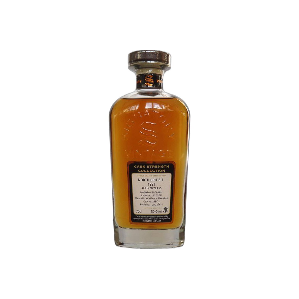 North British Cask Strength Collection 1991 20 Years Single Grain Whisky 2