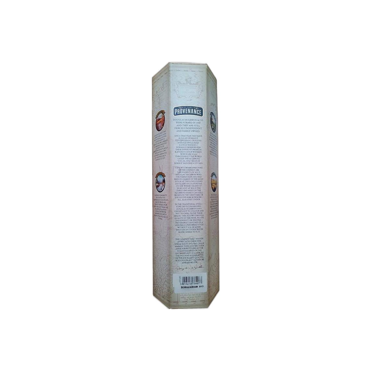 Bunnahabhain McGibbon's Provenance 2001 9 Years Single Malt Whisky 3