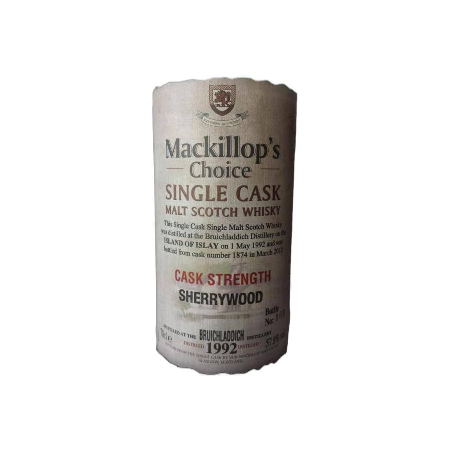 Bruichladdich 1992 19 Years Single Malt Whisky