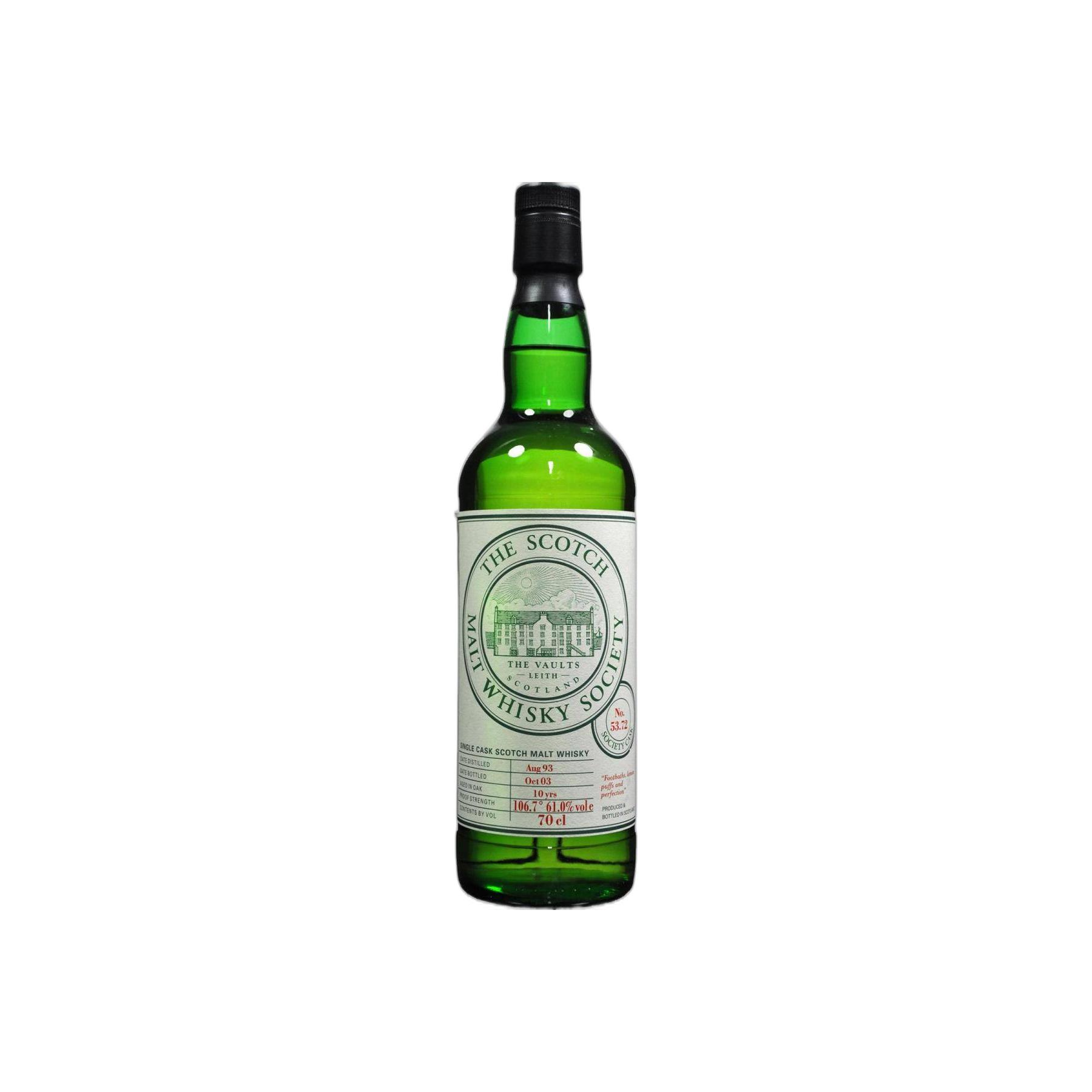 The Scotch Malt Whisky Society 1993 10 Years Single Malt Whisky