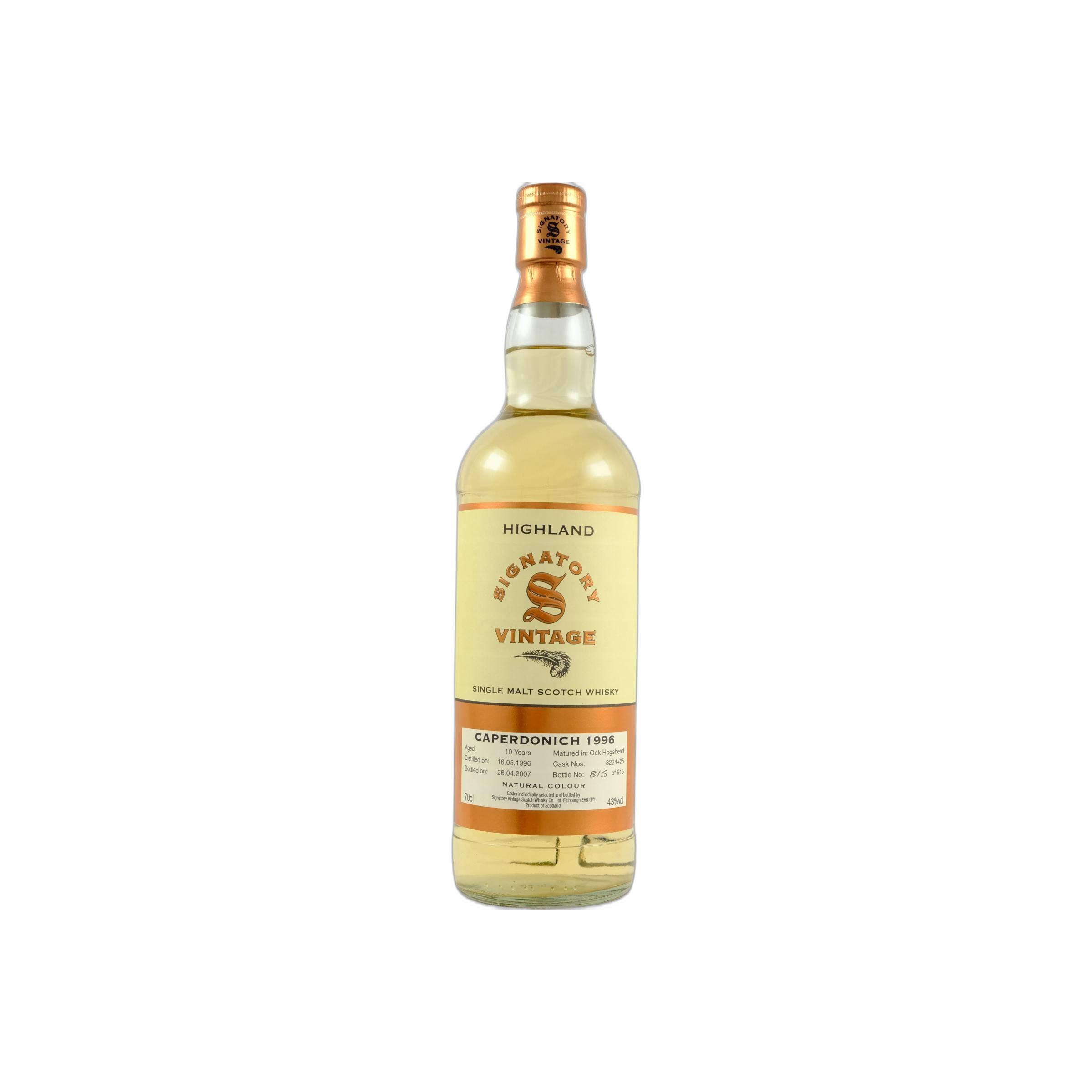 Caperdonich Vintage Collection 1996 10 Years Single Malt Whisky