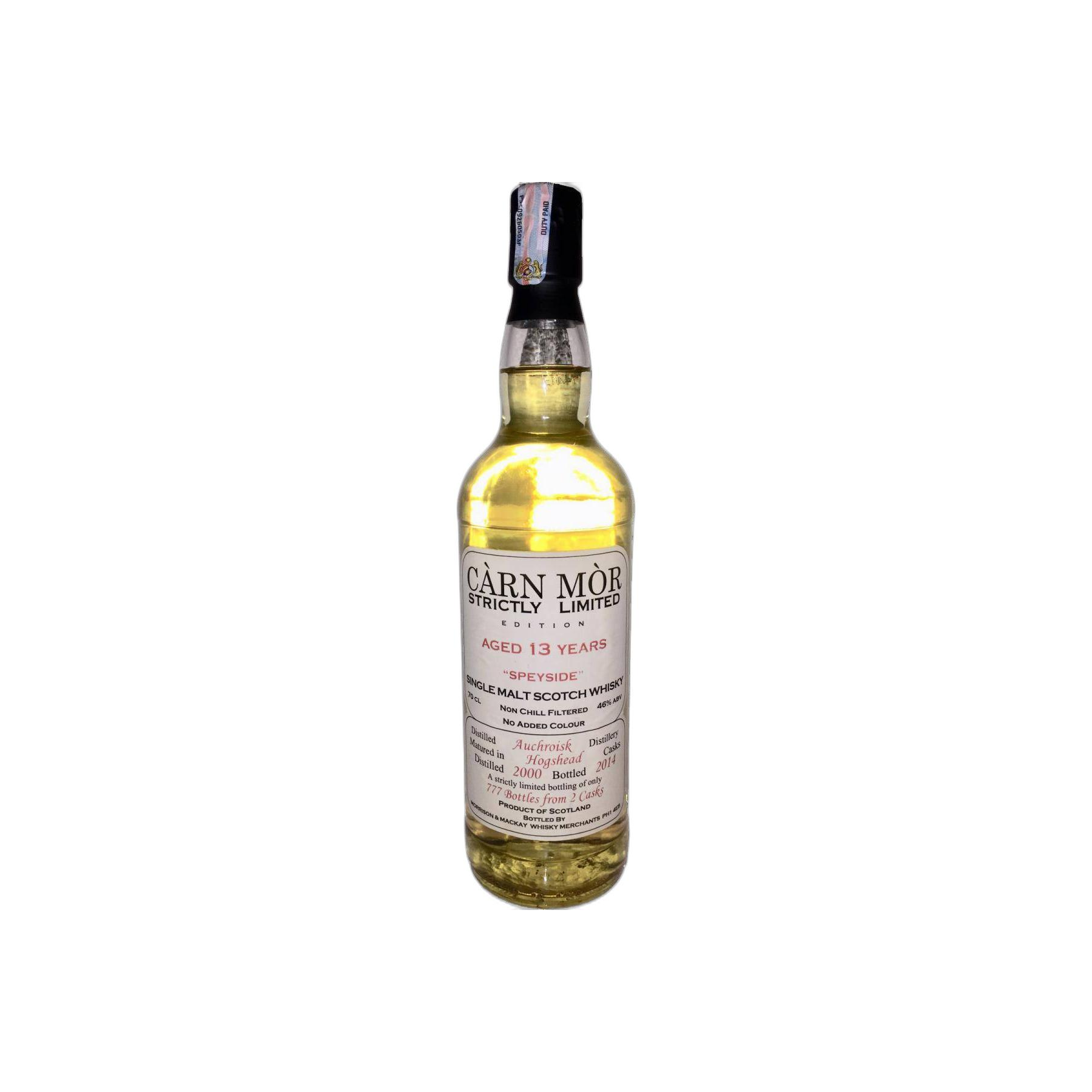 Auchroisk 2000 13 Years Single Malt Whisky
