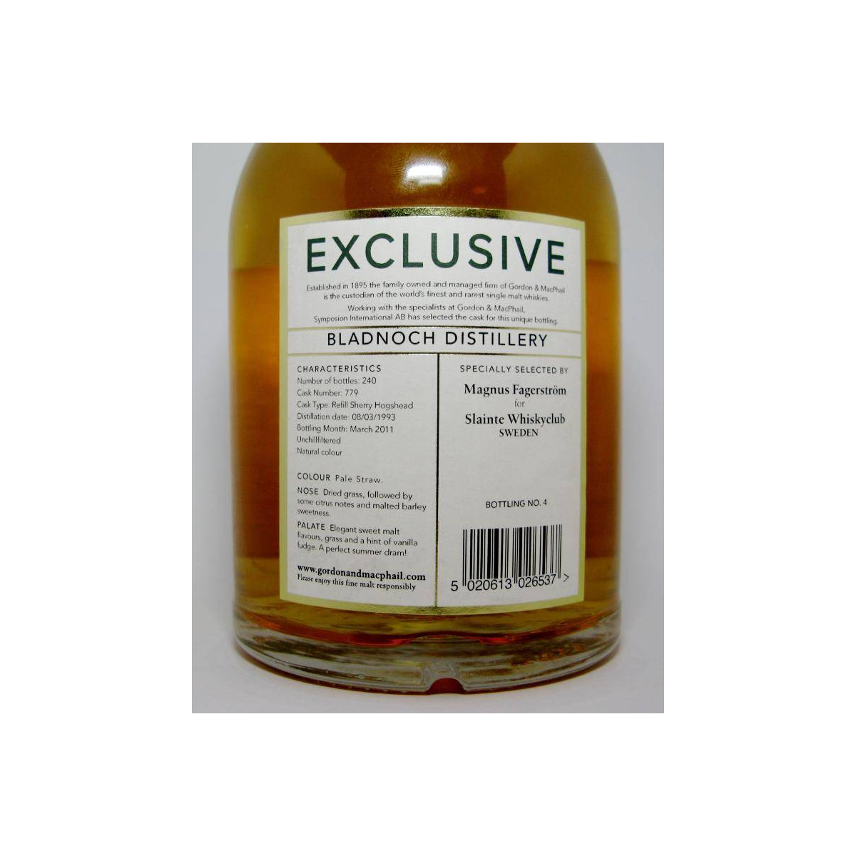 Bladnoch 1993 18 Years Single Malt Whisky 2