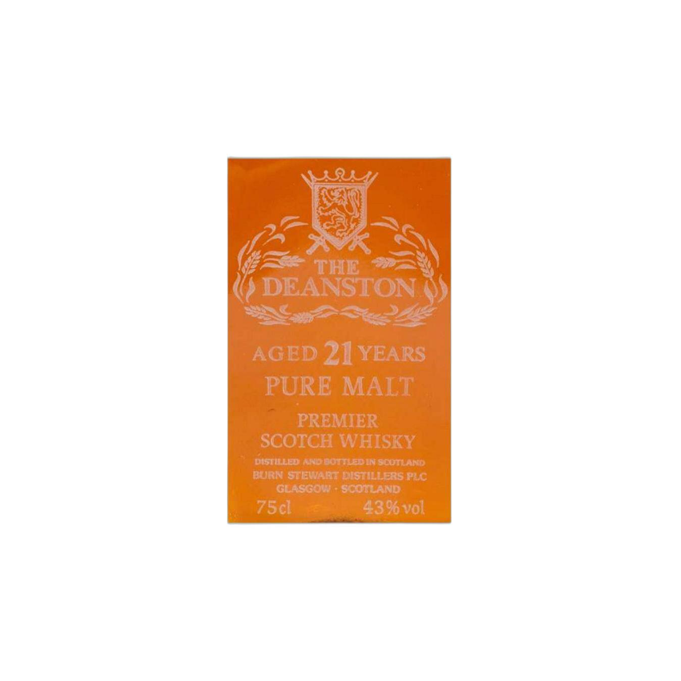 Deanston 21 Years Single Malt Whisky 2