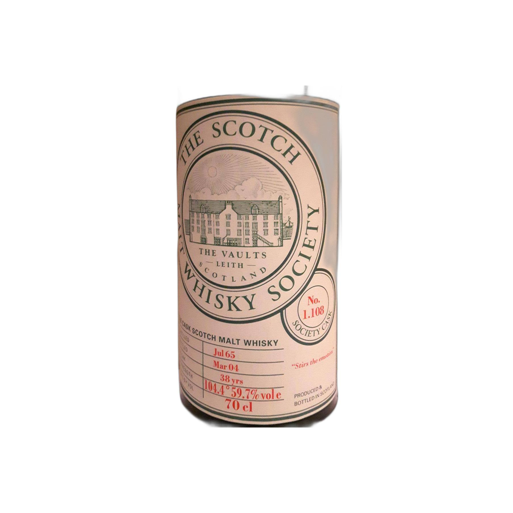The Scotch Malt Whisky Society 1965 38 Years Single Malt Whisky 2