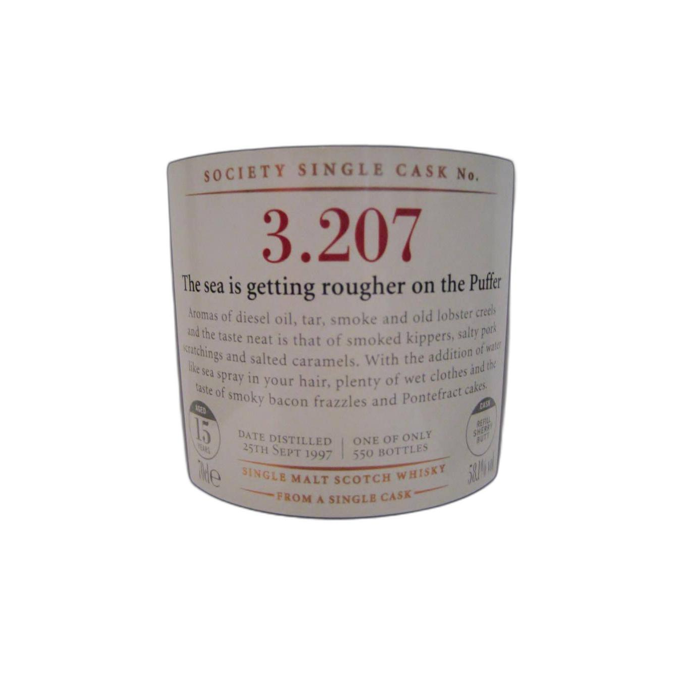 The Scotch Malt Whisky Society 1997 15 Years Single Malt Whisky 2