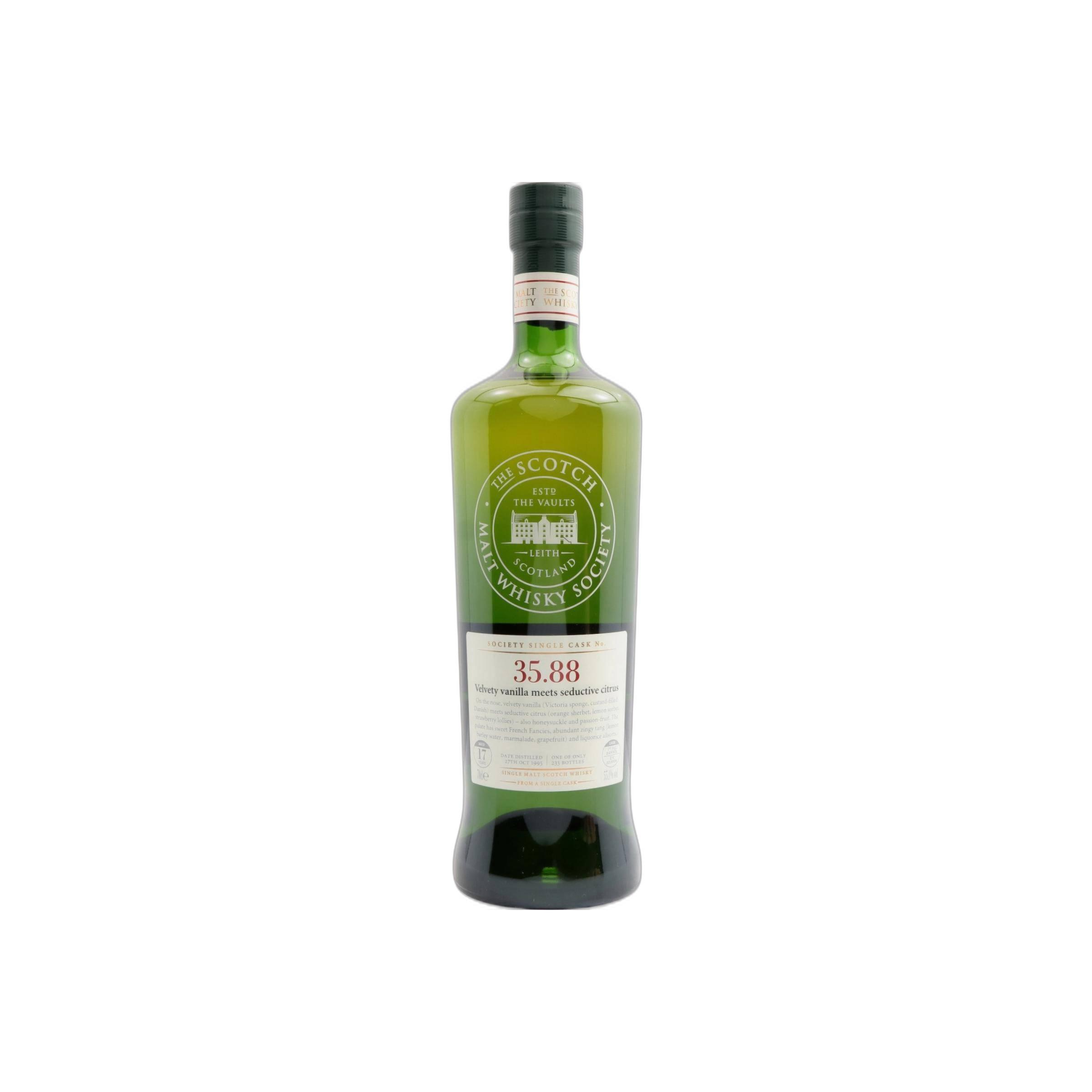 The Scotch Malt Whisky Society 1995 17 Years Single Malt Whisky