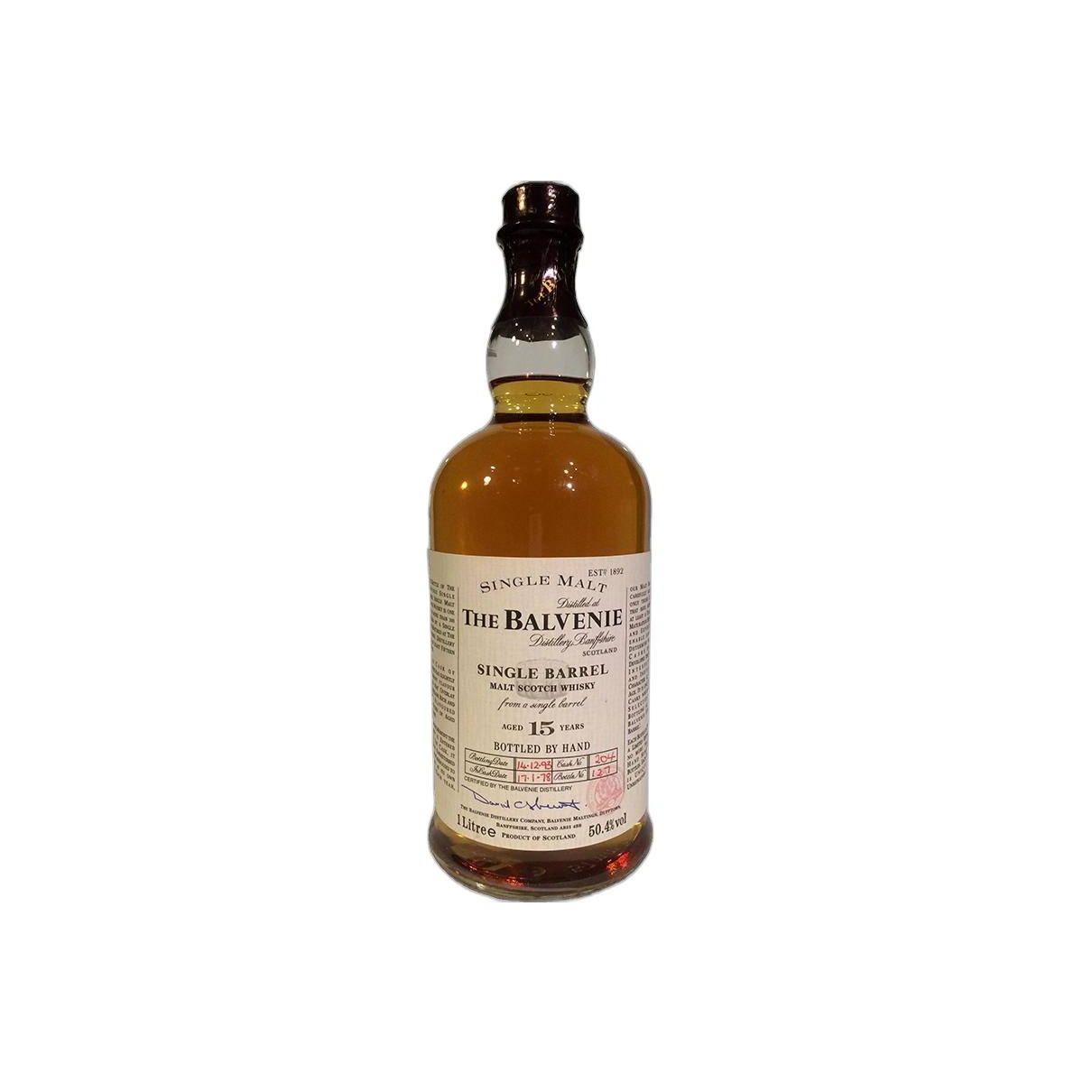 The Balvenie Single Cask 1978 15 Years Single Malt Whisky